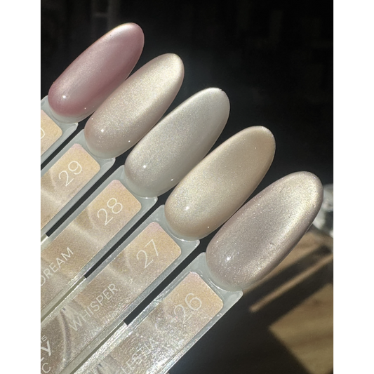 Ritzy SILKY cat eye Set of 6