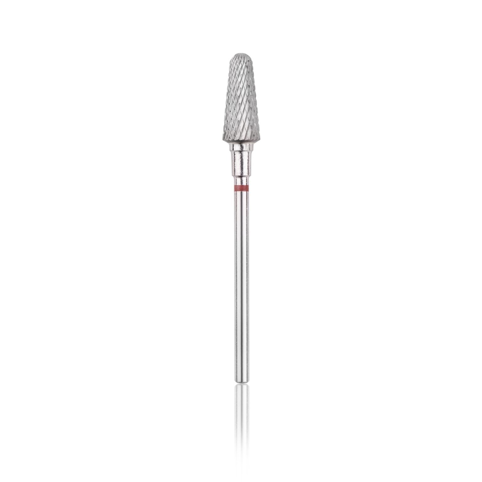 Tungsten Carbide Bit - Rounded Cone Red - Kentro Beauty Supplies Ireland