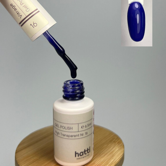 hatti Transparent Glass gel polish N16