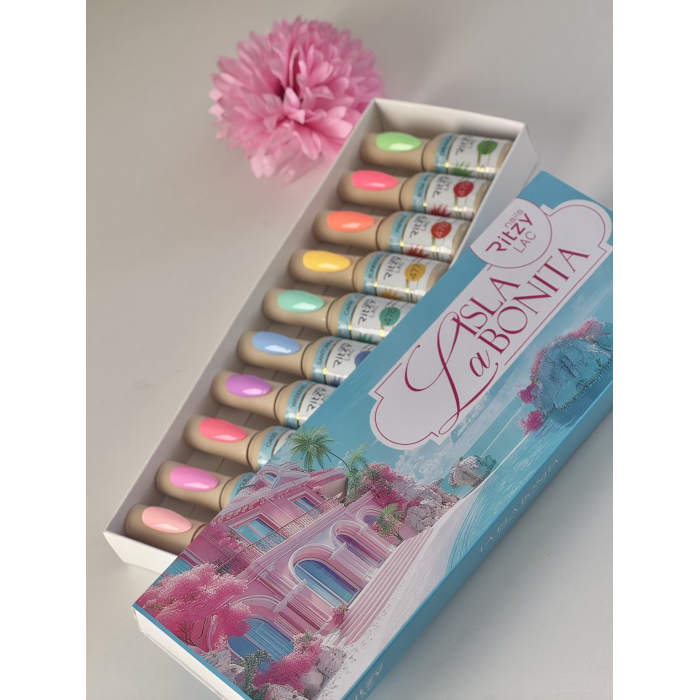 Ritzy Lac LA ISLA BONITA Collection (471-480) - Kentro Beauty Supplies Ireland