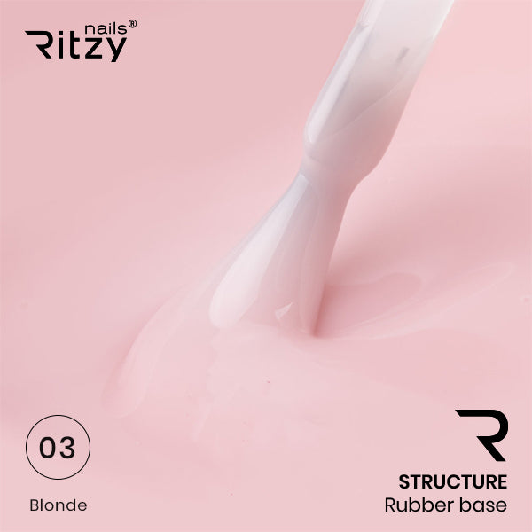 Ritzy STRUCTURE 03 BLONDE Rubber base TPO FREE