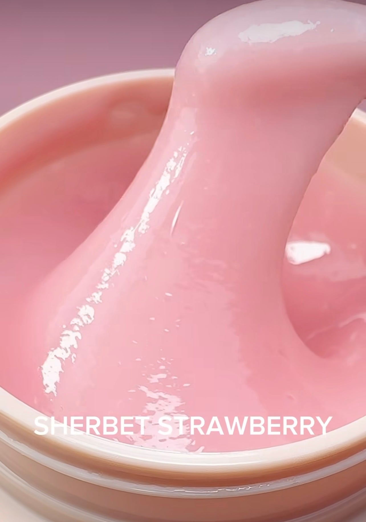 Mack’s Fiber Builder Gel - Sherbet Strawberry