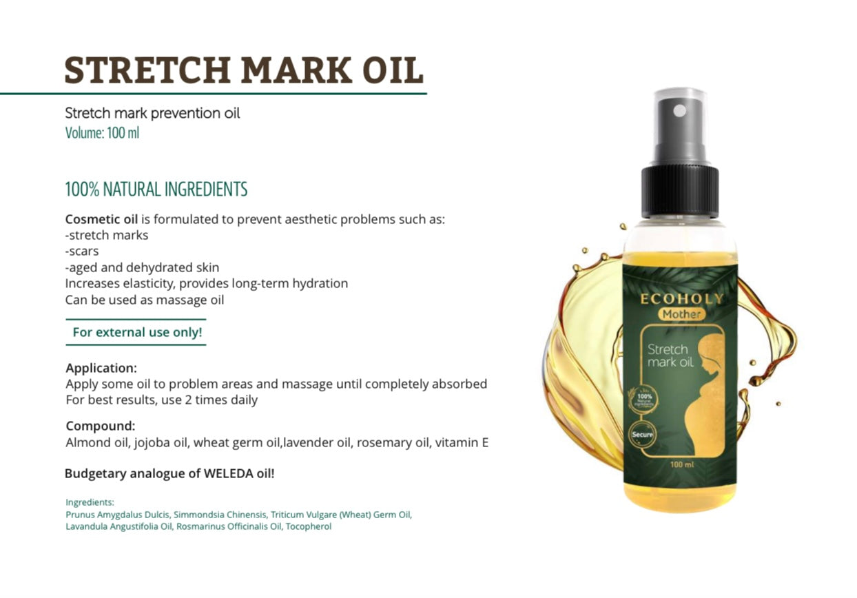 Ecoholy Stretch Mark Oil 100ml