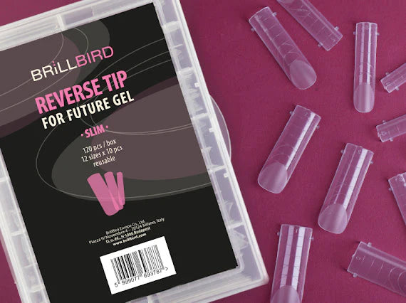 Brillbird Reverse Tips - Slim - Kentro Beauty Supplies Ireland