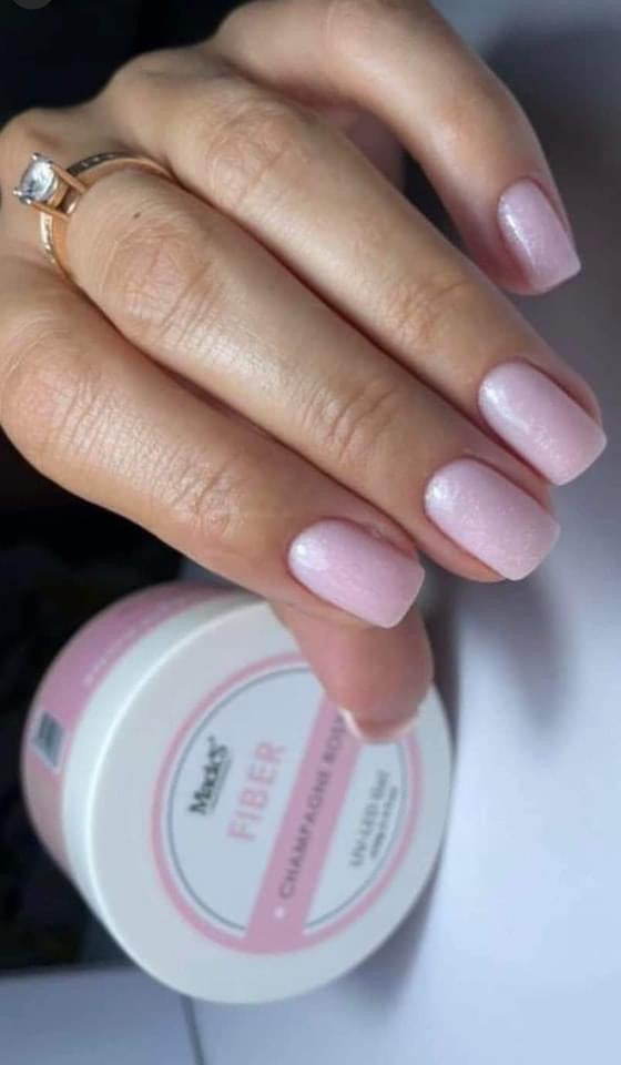 Mack’s Fiber Builder Gel - Champagne Rosy - Kentro Beauty Supplies Ireland