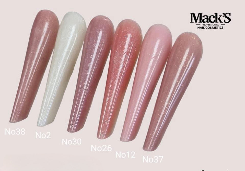 Mack’s Rubber Cover Base - Shimmer Beige 26