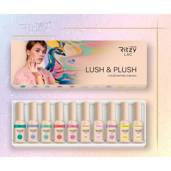 Ritzy LUSH & PLUSH Lac Collection (211-220) - Kentro Beauty Supplies Ireland