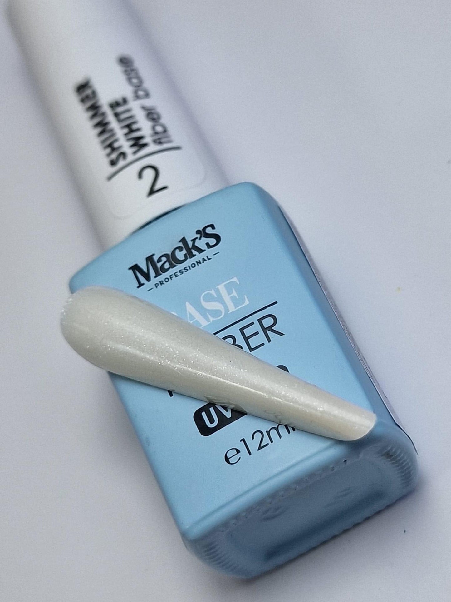 Mack’s Fiber Cover Base - Shimmer White 2