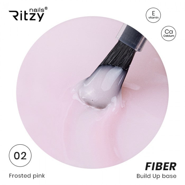 Ritzy FIBER Builder BASE 02 FROSTED PINK