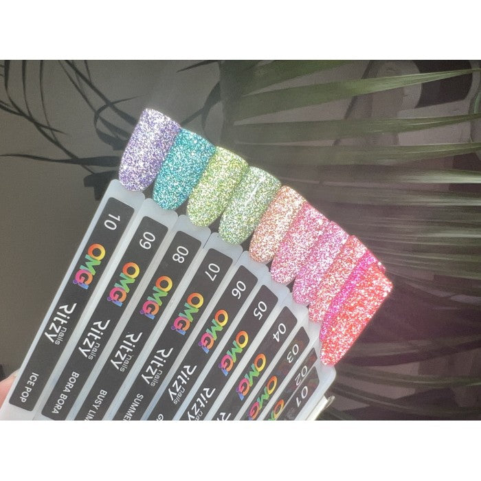 Ritzy OMG! OH MY GLITZY Lac Collection (OMG1-OMG10) - Kentro Beauty Supplies Ireland