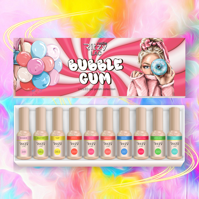 Ritzy BUBBLE GUM 381-390 Collection NEW