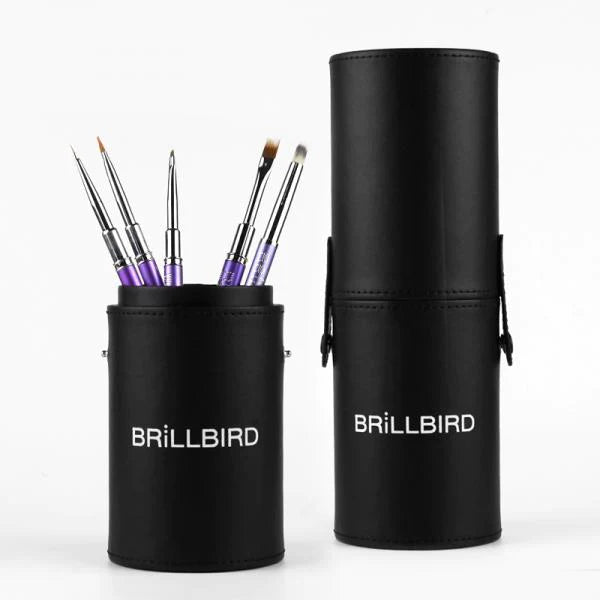 Brillbird Brush Holder Cylinder - Kentro Beauty Supplies Ireland