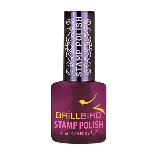 BrillBird Stamping Polish - Fuchsia Pink