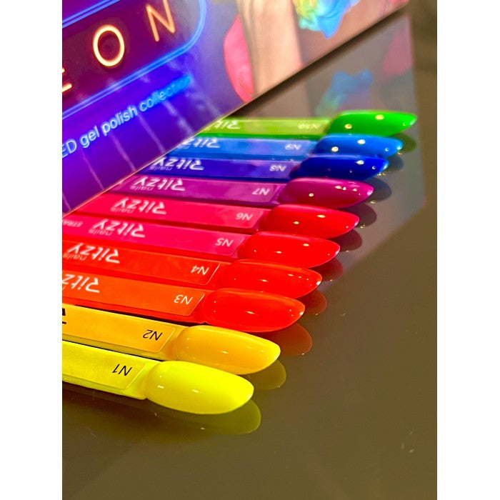 Ritzy NEON Lac Collection (N1-N10) - Kentro Beauty Supplies Ireland