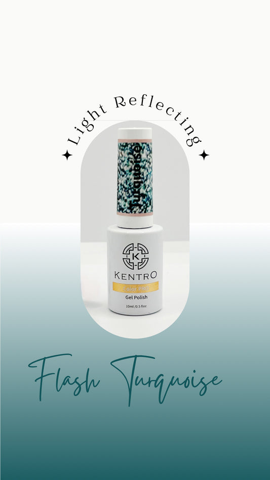 Kentro Color PRO Gel Polish 10ml - Flash Turquoise
