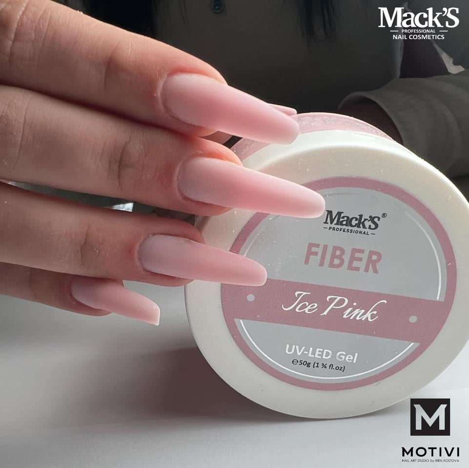 Mack’s Fiber Builder Gel - Ice Pink