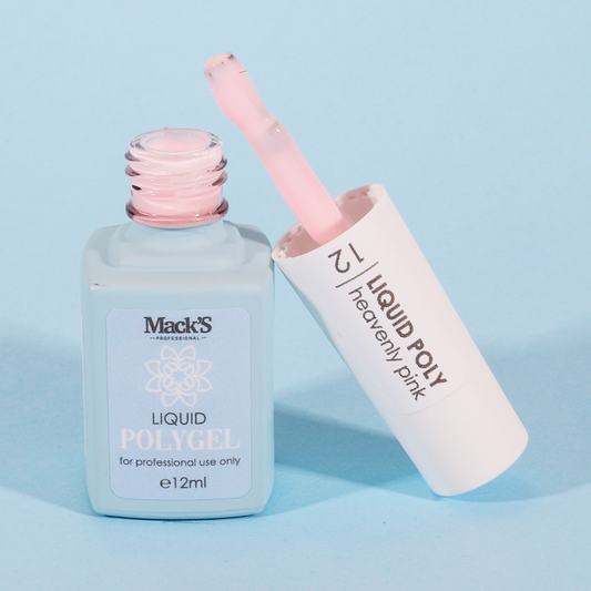 Mack’s Liquid PolyGel - Heavenly Pink 12