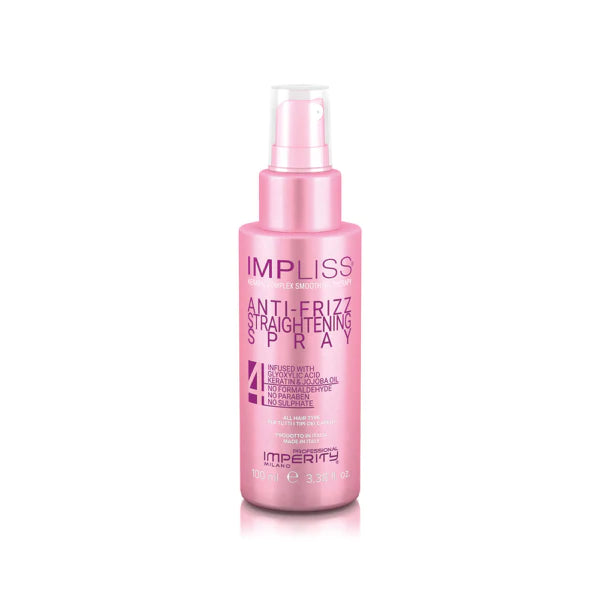 Impliss Anti-Frizz Straightening Spray 100ml