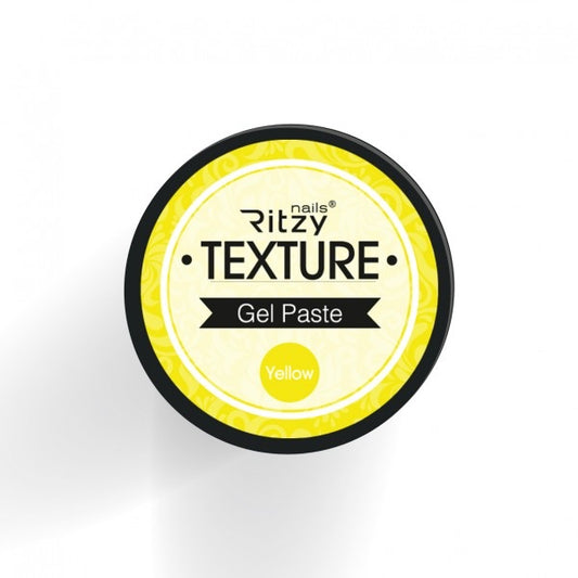Ritzy Texture Gel Paste - Yellow - Kentro Beauty Supplies Ireland