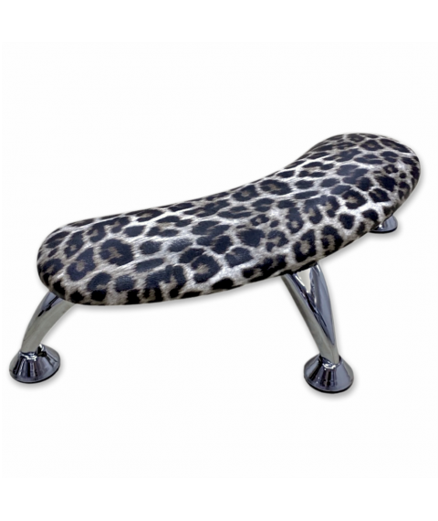 Mack’s Oval Arm Rest with Legs - Leopard