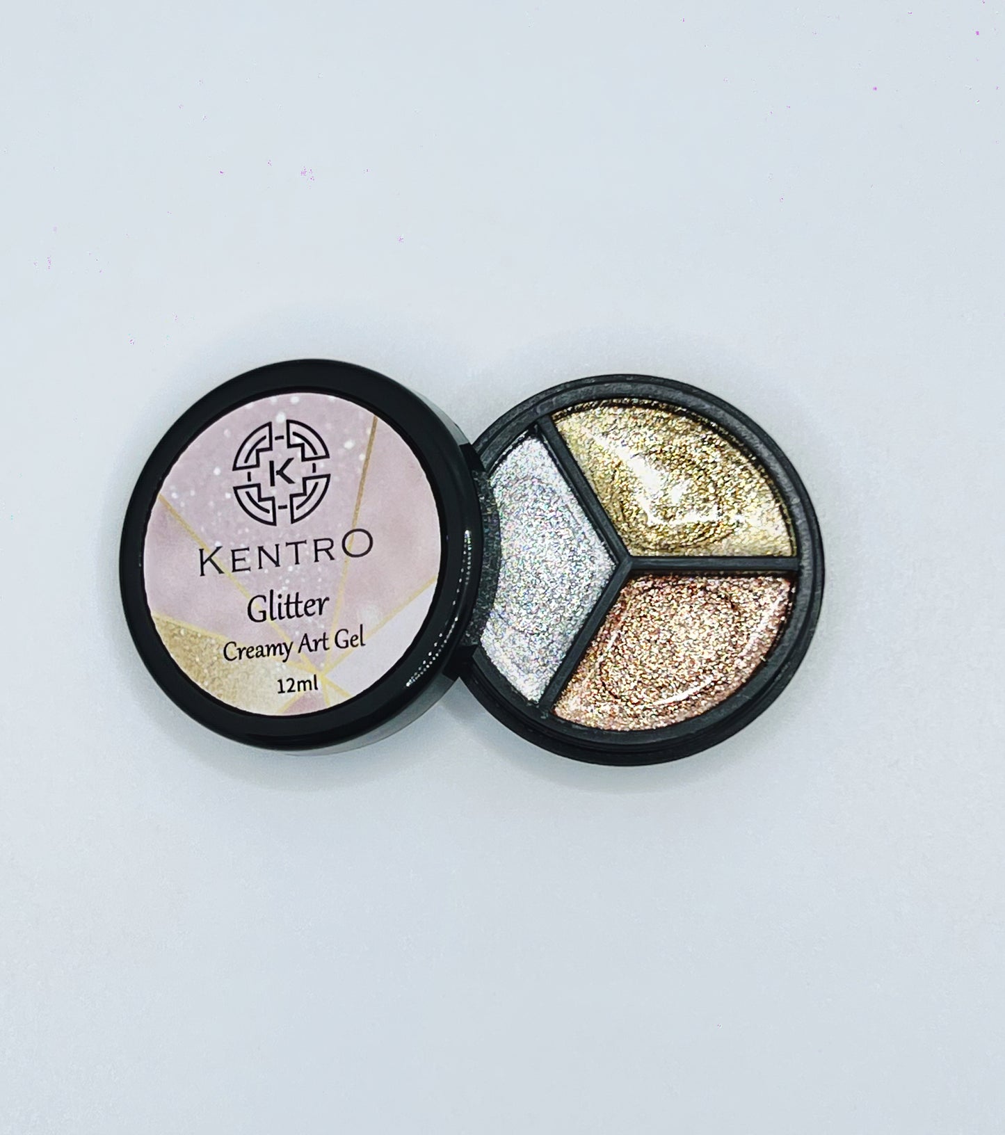 Kentro Glitter Creamy Art Gel