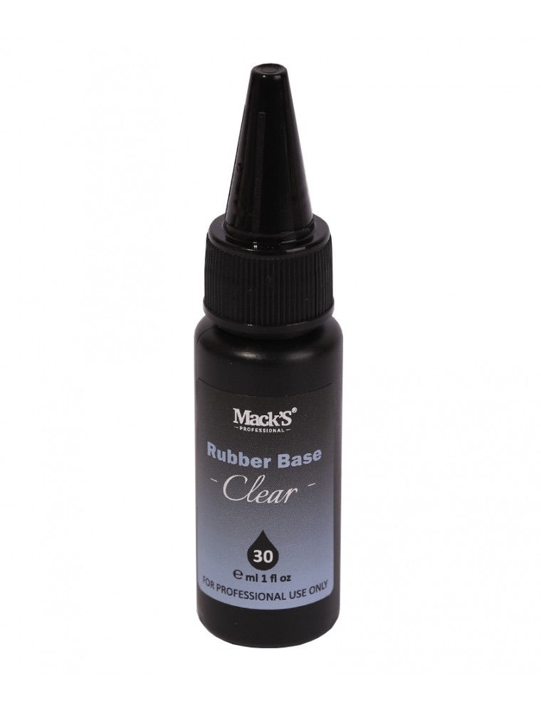 Mack’s Rubber Base - Clear
