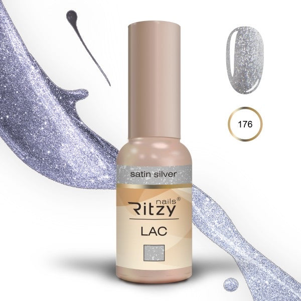 Ritzy Lac “Satin Silver” 176