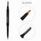 Brow definer mechanical pencil with brush