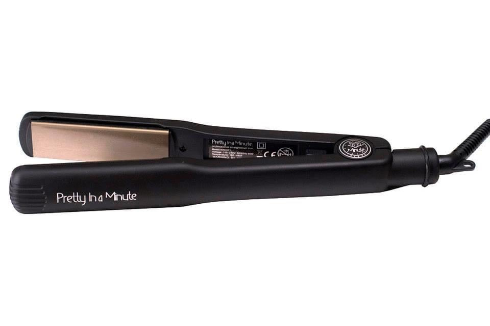Pretty In A Minute Classic Flat Iron (100% Blend of Titanium & Ceramic) - Kentro Beauty Supplies Ireland