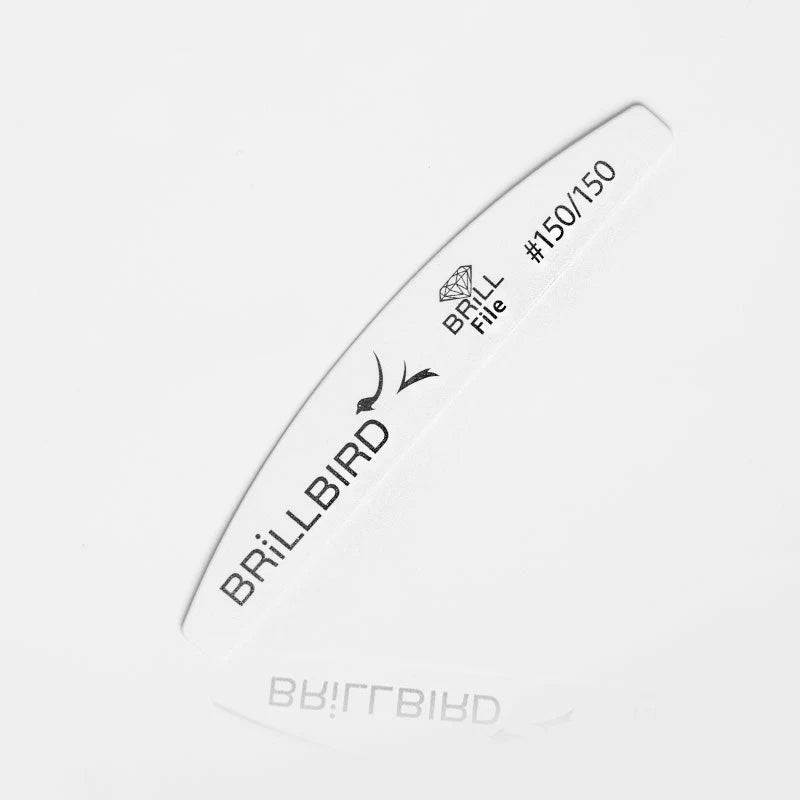 Brillbird Replaceable Adhesive Nail Files 150grit - pk of 10