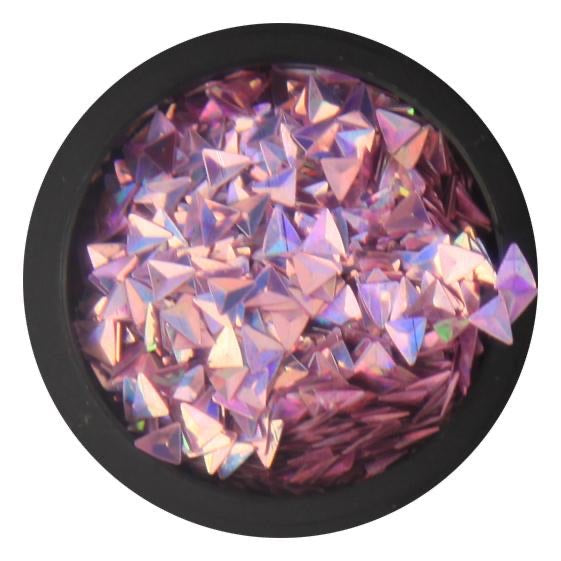 BrillBird 3D Triangles - Violet