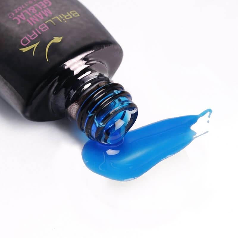 BrillBird Tiffany gel&lac - TI1 blue