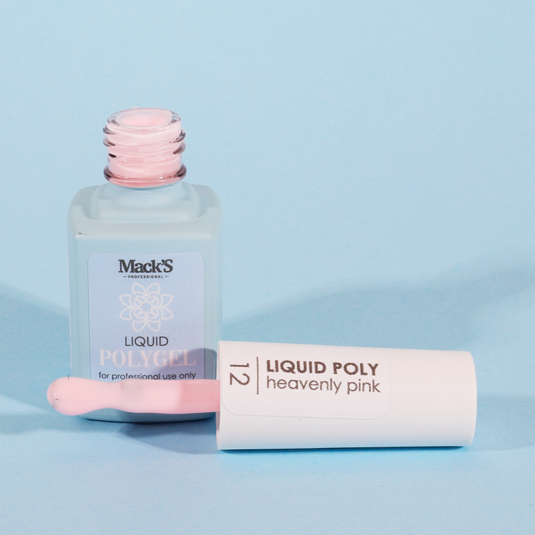 Mack’s Liquid PolyGel - Heavenly Pink 12