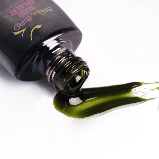 BrillBird Tiffany gel&lac - TI4 green