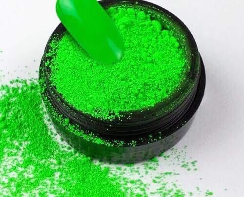 BrillBird Neon Pigment Powder - Green