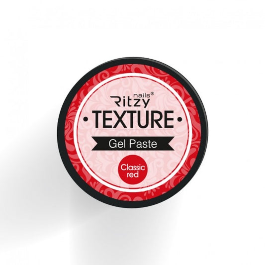 Ritzy Texture Gel Paste - Red - Kentro Beauty Supplies Ireland