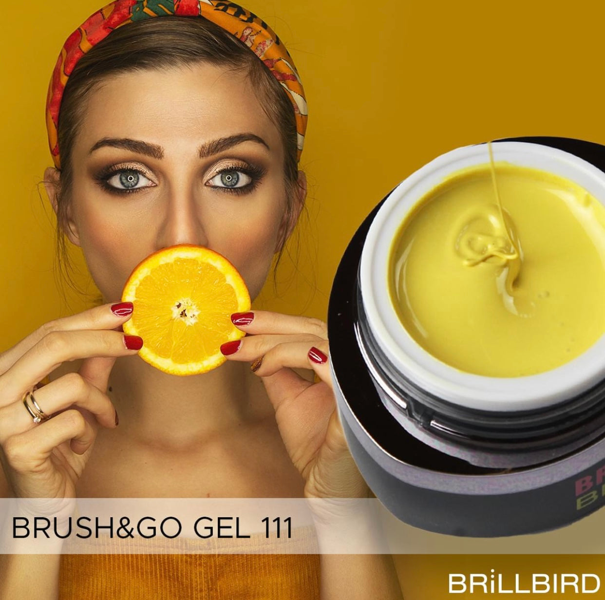 BrillBird Brush & go colour gel - GO111