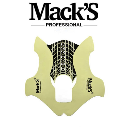 Mack’s Pre-cut Nail Forms - Yellow