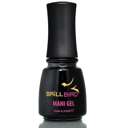 BrillBird Mani Gel Milky 15ml - Kentro Beauty Supplies Ireland