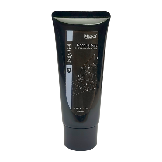 Mack’s Opaque Rosy PolyGel - Kentro Beauty Supplies Ireland