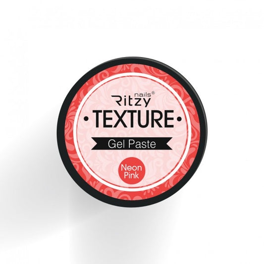 Ritzy Texture Gel Paste - Neon Pink - Kentro Beauty Supplies Ireland