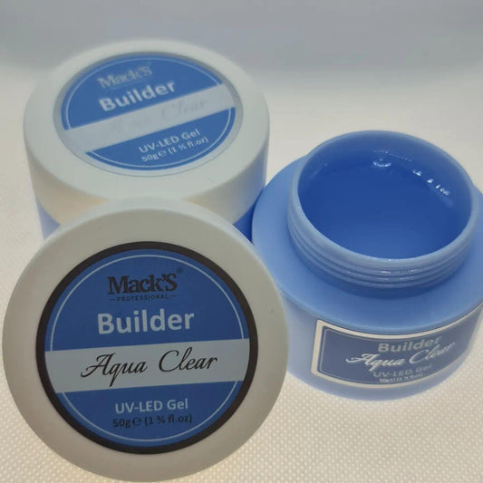 Mack’s Builder Gel - Aqua Clear