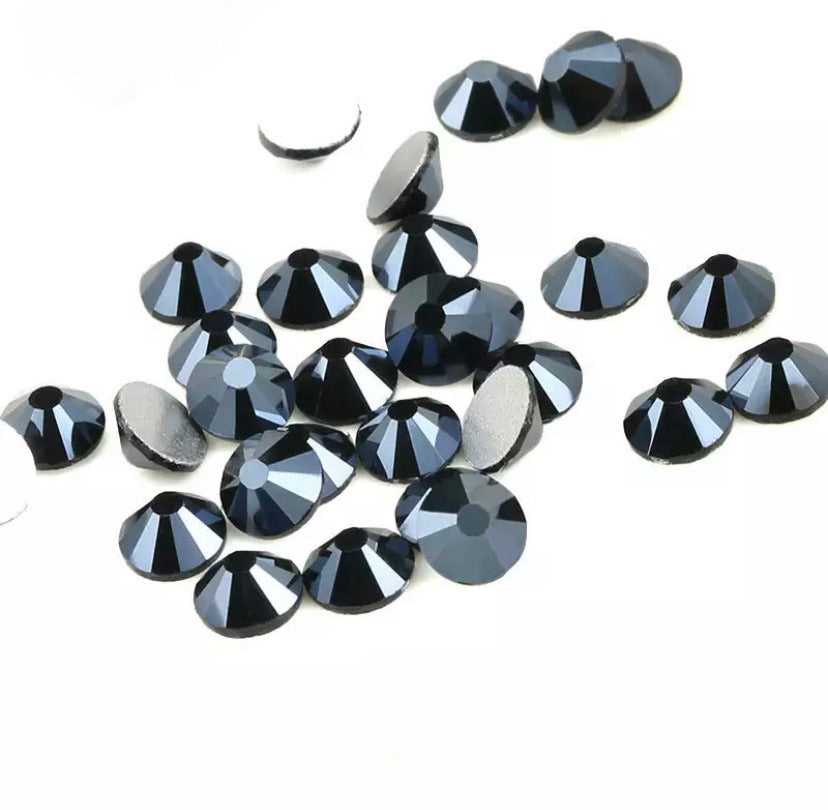 Highest Quality Crystals - Shiny Black