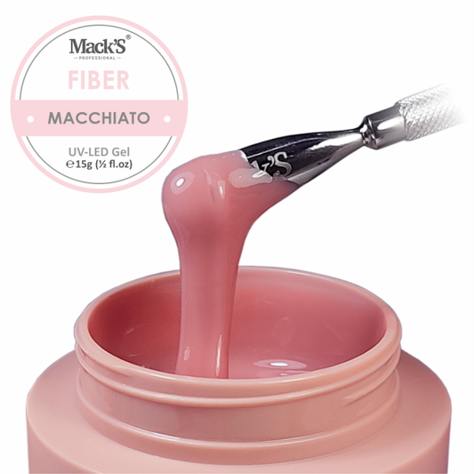 Mack’s Fiber Builder Gel -  Macchiato