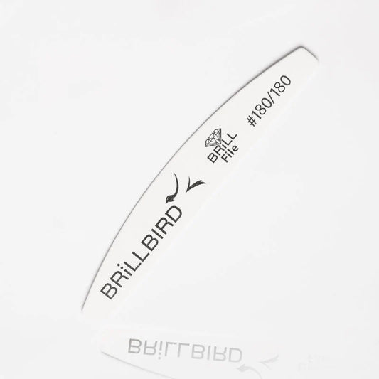 Brillbird Replaceable Adhesive Nail Files 180grit - pk of 10