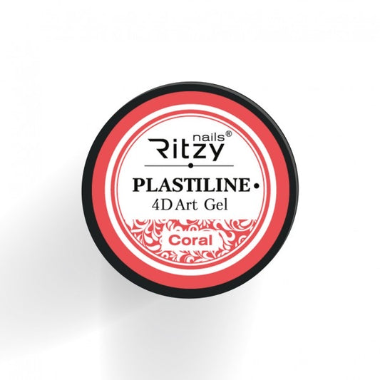 Ritzy PlastiLine 4D Art Gel - Coral