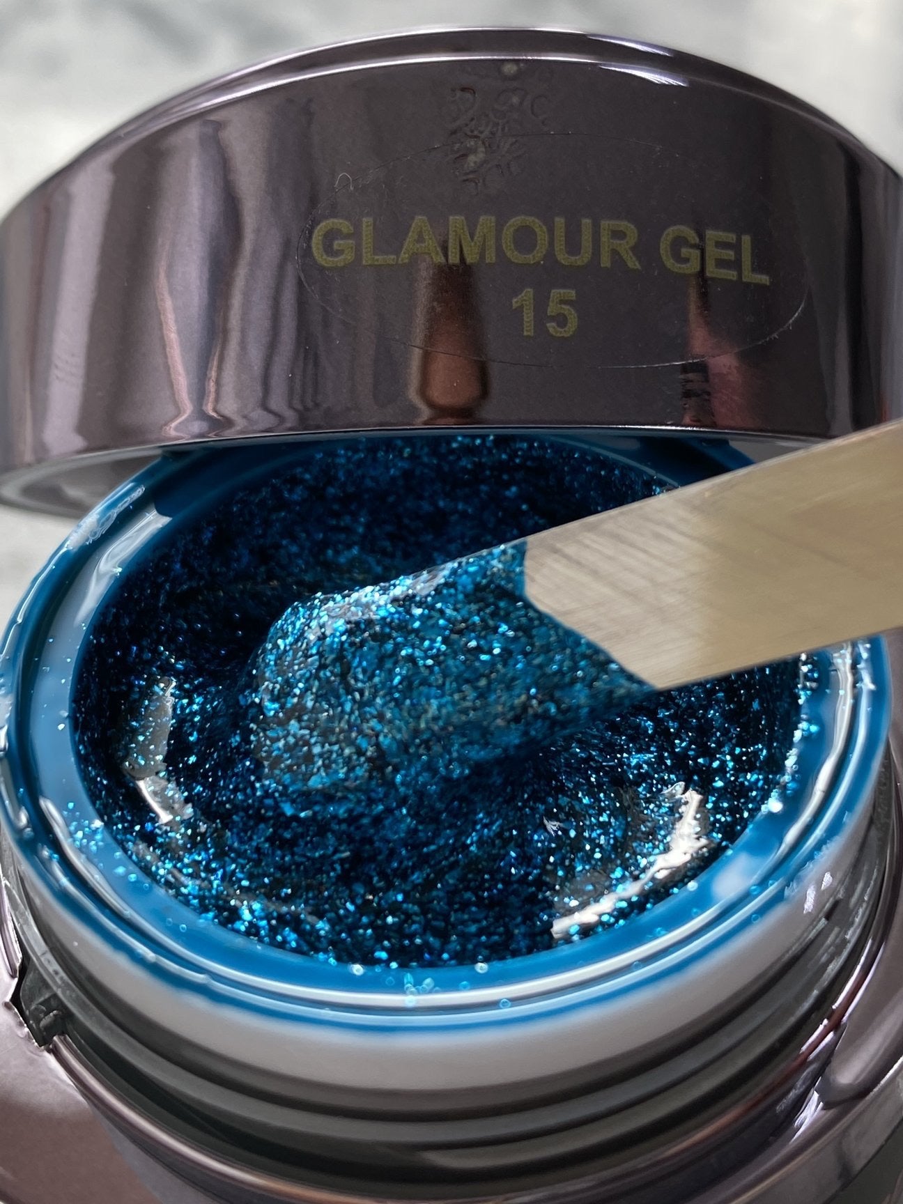 BrillBird Glamour Gel 15 - Blue